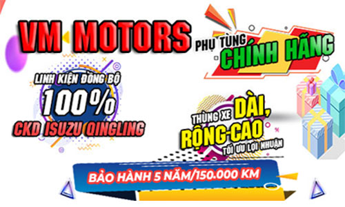 Đại Lý Xe Tải VM Isuzu TPHCM