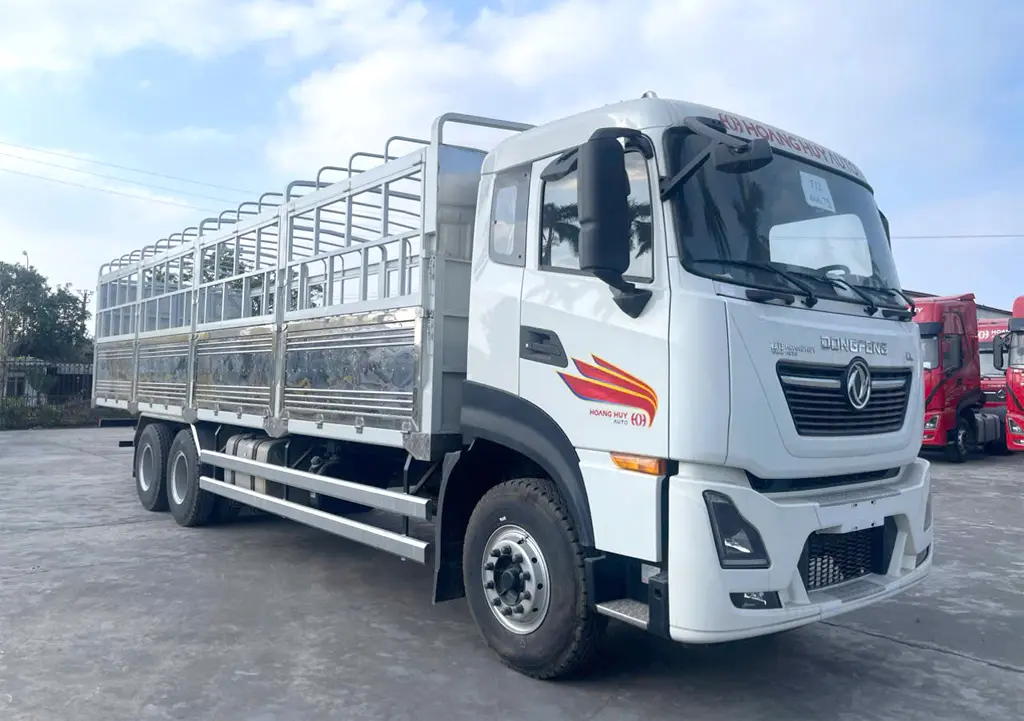 XE TẢI DONGFENG 3 CHÂN 270HP - Phân khúc tải trọng và thông số kỹ thuật chi tiết
