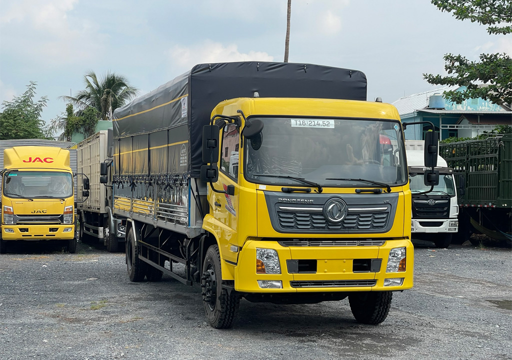 XE TẢI DONGFENG 9 TẤN THÙNG DÀI 8M2 - Giá lăn bánh kèm chương trình khuyến mãi mới nhất