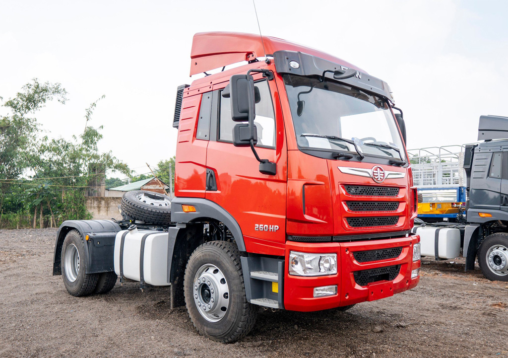 giá đầu kéo faw 1 cầu