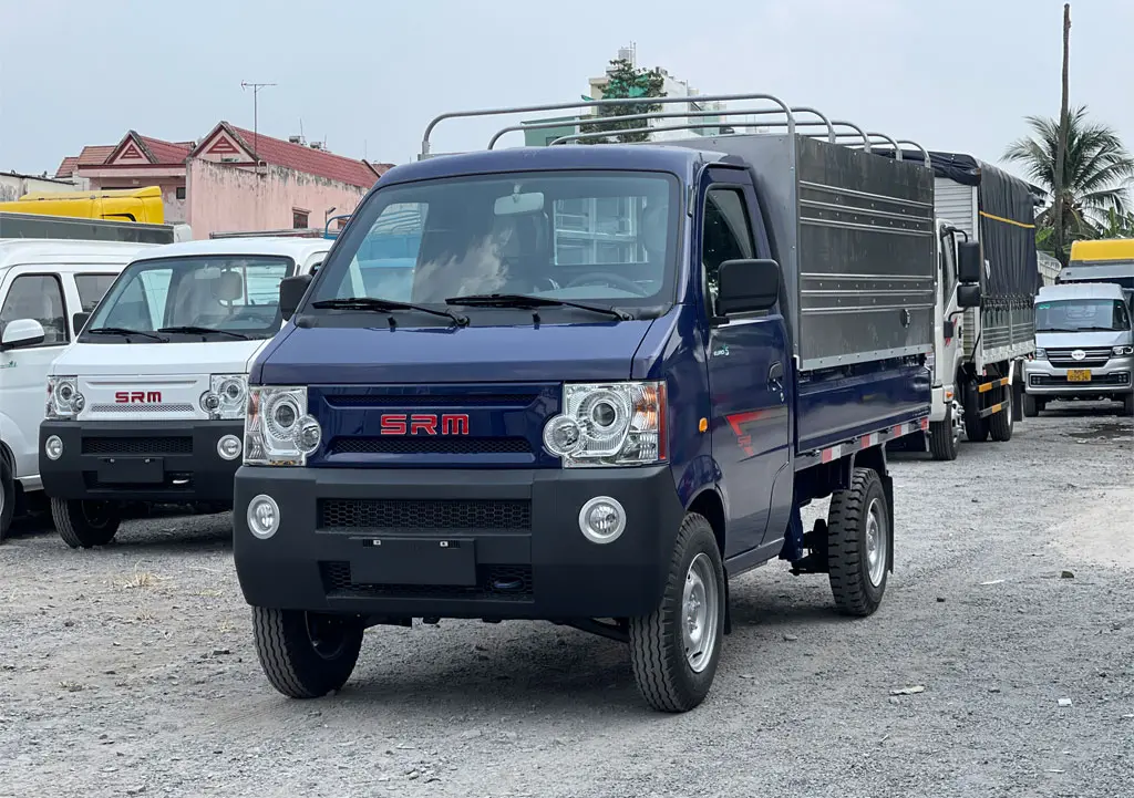 XE TẢI SRM 990KG THÙNG DÀI 2M5 - Thiết kế ngoại thất hiện đại, sang trọng