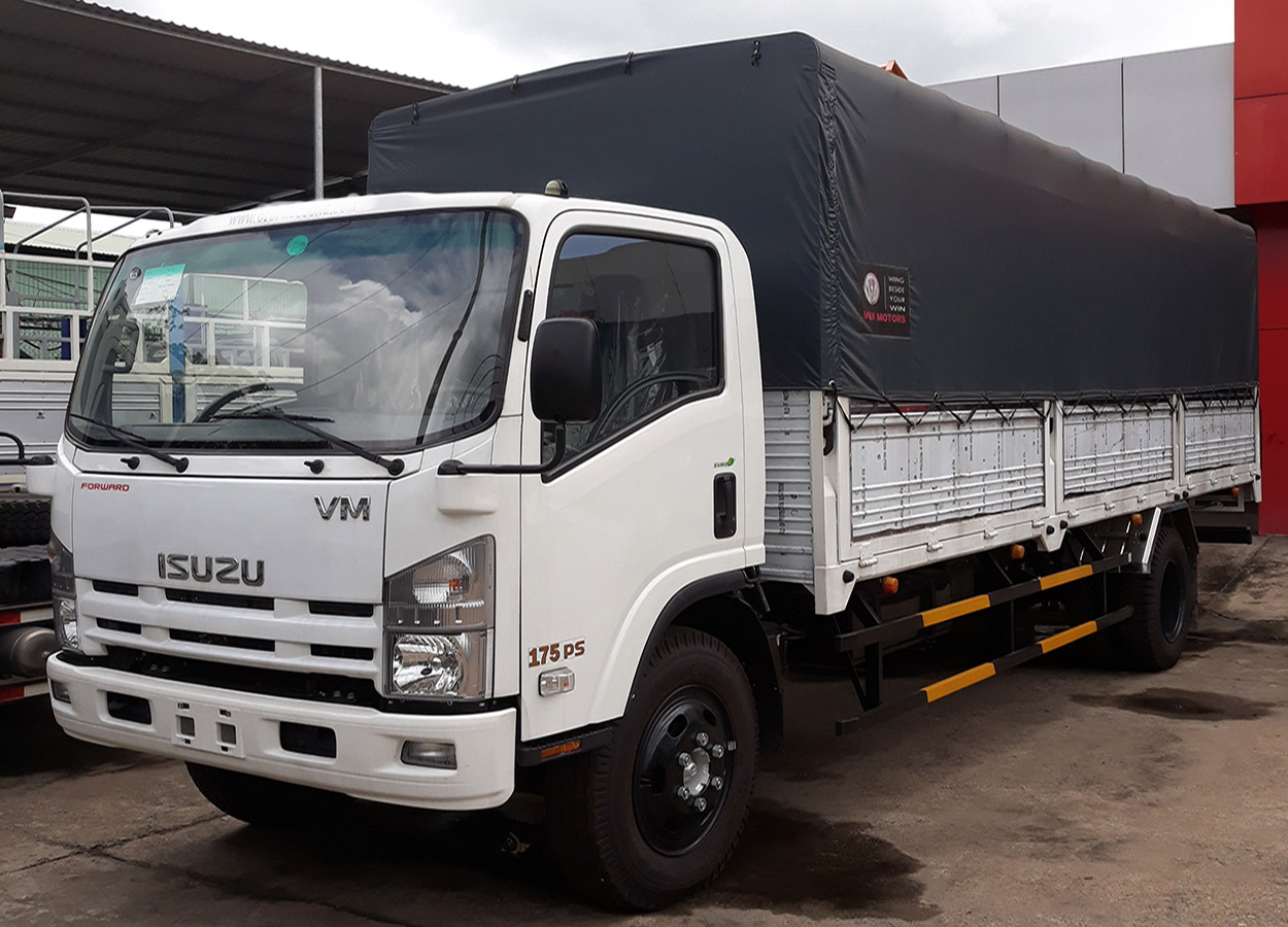 Xe tải isuzu 8T2 -FN129 Thùng bạt