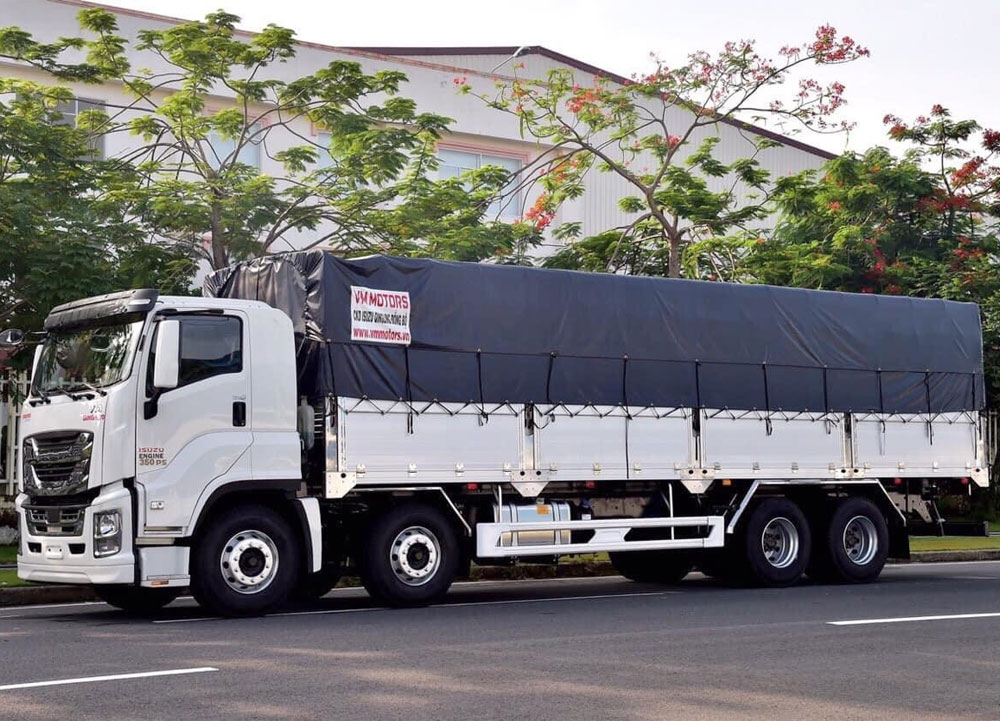 xe tải isuzu 4 chân 18 tấn