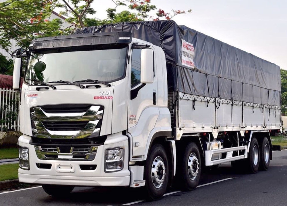 xe tải isuzu 4 chân 18 tấn
