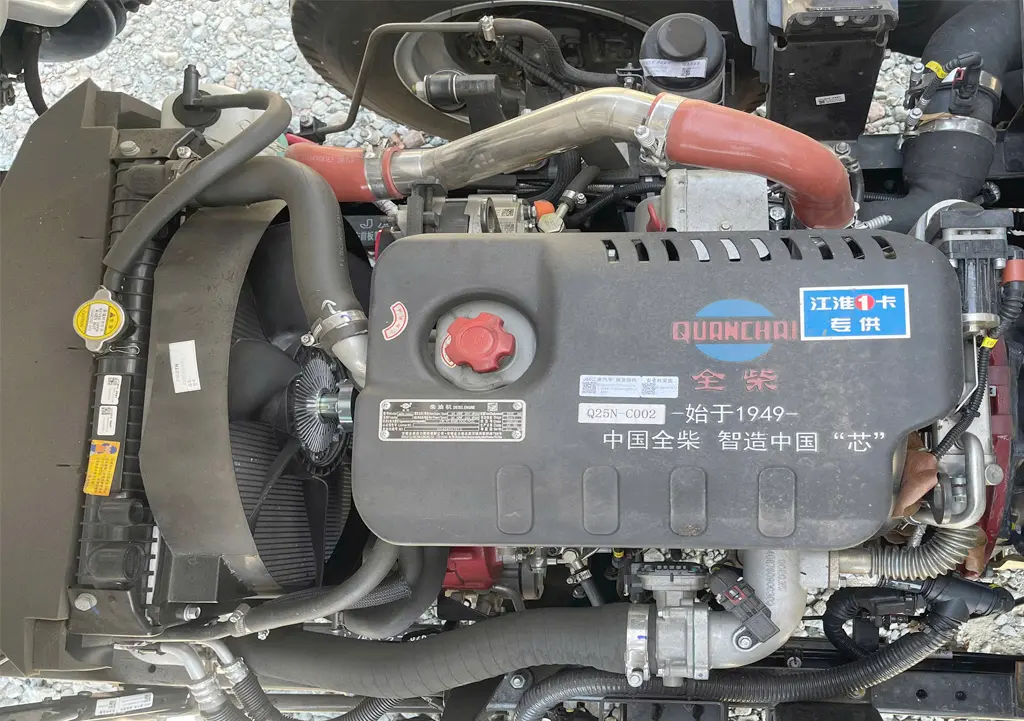 Xe Tải JAC 1.9 Tấn Thùng dài 3M8 (JAC H200 E5) - Khung gầm chassi thép cường lực chịu tải tốt