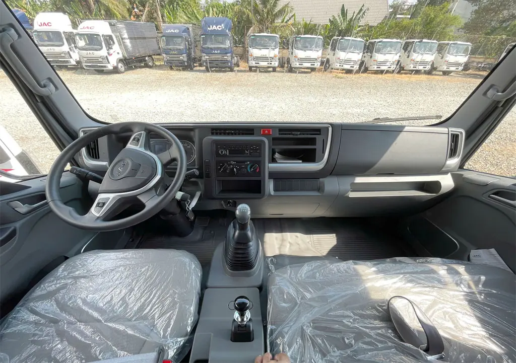 XE TẢI JAC 9 TẤN N900 E5 THÙNG BỬNG NHÔM - Khung gầm chassi thép cường lực chịu tải tốt