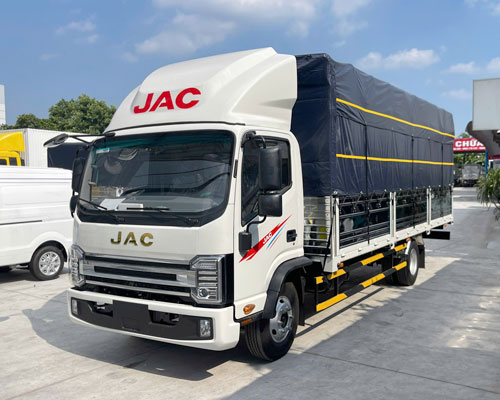 Xe Tải JAC 3.5 Tấn N350SL Thùng Dài 6M2 Chở 31 Mét Khối