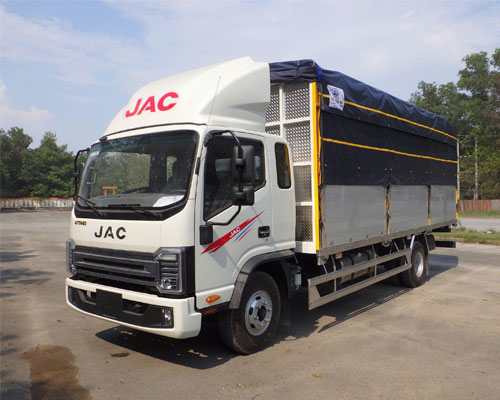 Xe Tải JAC N750 E5 Plus 7T4 Thùng Bạt Bửng Nhôm Giá Tốt Nhất
