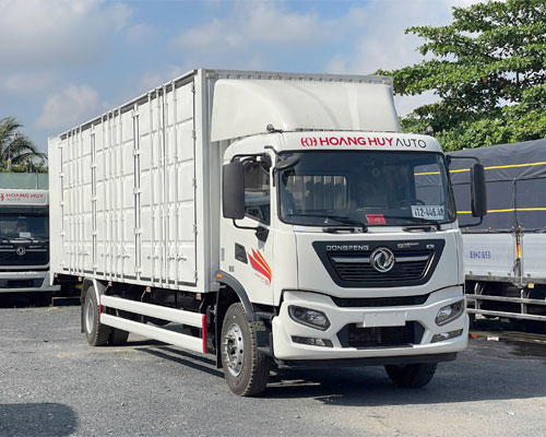 Xe Tải Dongfeng Thùng Kín Pallet Cao 2M58