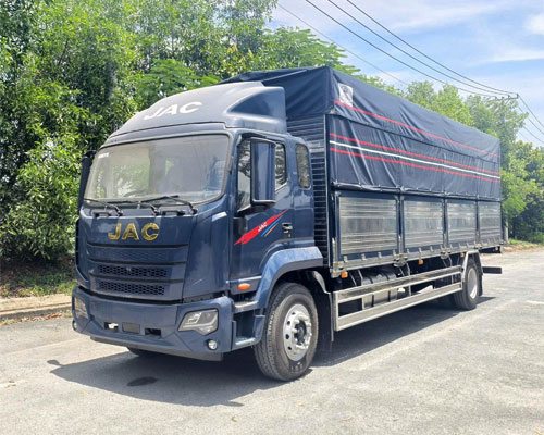 Xe Tải JAC Dawos 9 Tấn Thùng Dài 8M2 Cabin Đầu Thấp
