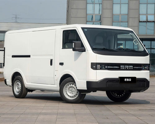 Xe Tải VAN Điện SRM E60 Cabin 3 Chỗ Ngồi Thùng Dài 3M2
