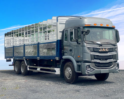 Xe Tải Jac 3 Chân Cabin A5 Trọng tải 15 Tấn Thùng Dài 9.7M