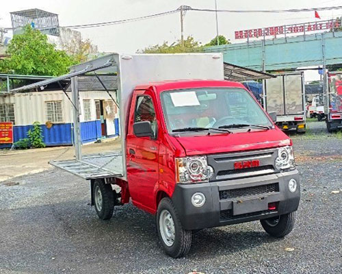 Xe Tải Thùng Cánh Dơi Bán Hàng Lưu Động SRM K990
