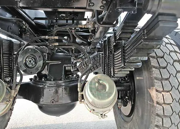 Xe Ben DongFeng 8.4 tấn 2 cầu (TG-US8.4B4X4) - Kích thước lòng thùng hàng chi tiết và rộng rãi