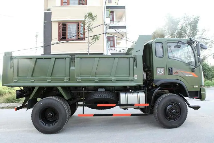 Xe Ben DongFeng 8.4 tấn 2 cầu (TG-US8.4B4X4) - Thiết kế ngoại thất hiện đại, sang trọng