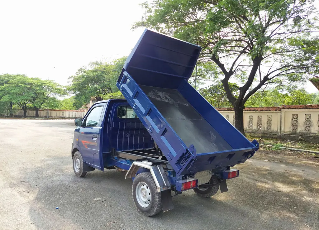 XE BEN NHỎ 1 TẤN SRM K990 - Động cơ mạnh mẽ, hoạt động bền bỉ và tiết kiệm nhiên liệu