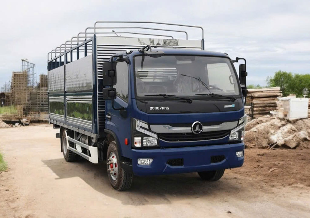 xe tải đồng vàng