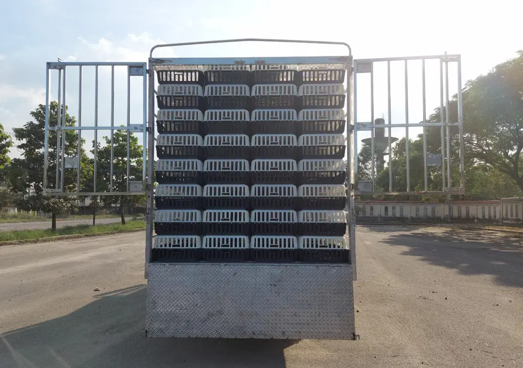 Xe Tải JAC Chở Gà 3.5 Tấn (JAC N500 Chở Gia Cầm) - Khung gầm chassi thép cường lực chịu tải tốt