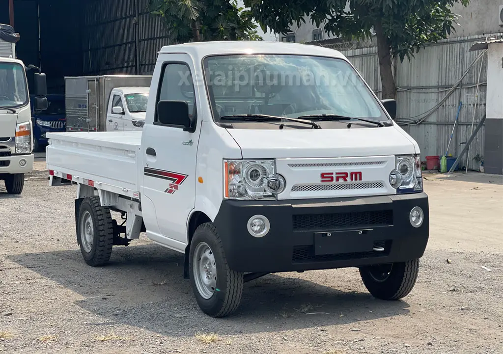 Xe Tải SRM K990 Thùng Lửng Trọng Tải 1.150Kg - Nội thất cabin tiện nghi, rộng rãi và thoải mái