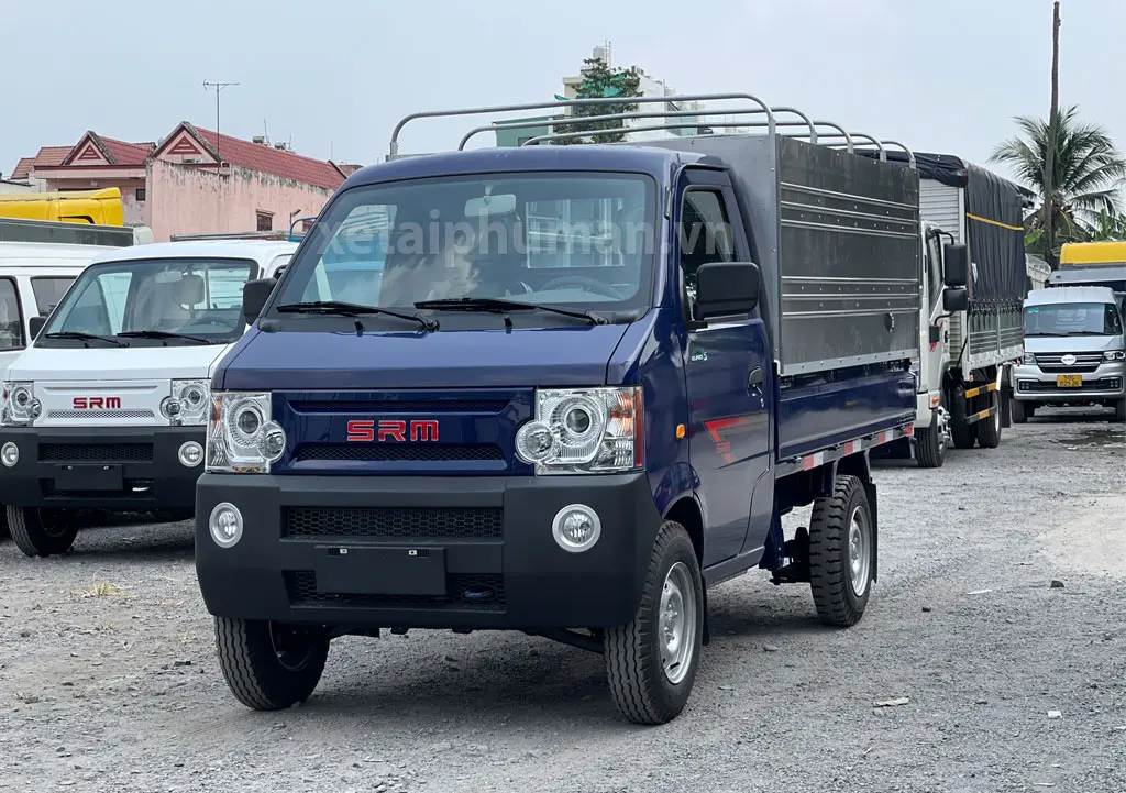 Xe Tải SRM K990 Thùng Lửng Trọng Tải 1.150Kg - Động cơ mạnh mẽ, hoạt động bền bỉ và tiết kiệm nhiên liệu