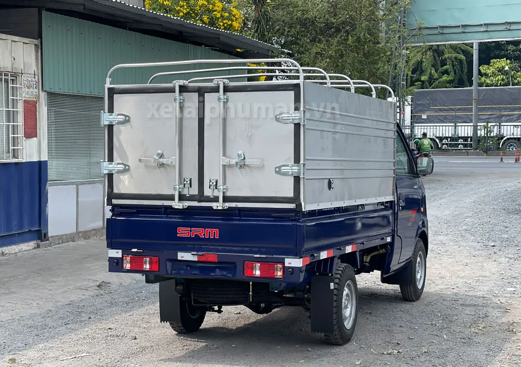 Xe Tải SRM K990 Thùng Lửng Trọng Tải 1.150Kg - Khung gầm chassi thép cường lực chịu tải tốt