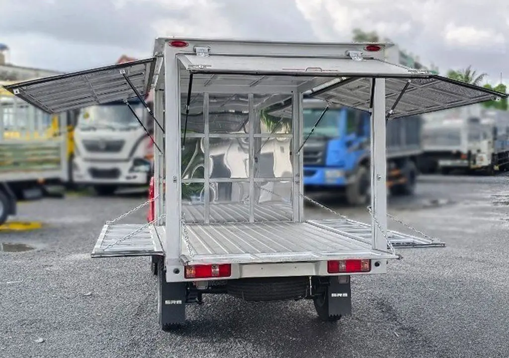 XE TẢI THÙNG CÁNH DƠI SRM K990 - Động cơ mạnh mẽ, hoạt động bền bỉ và tiết kiệm nhiên liệu