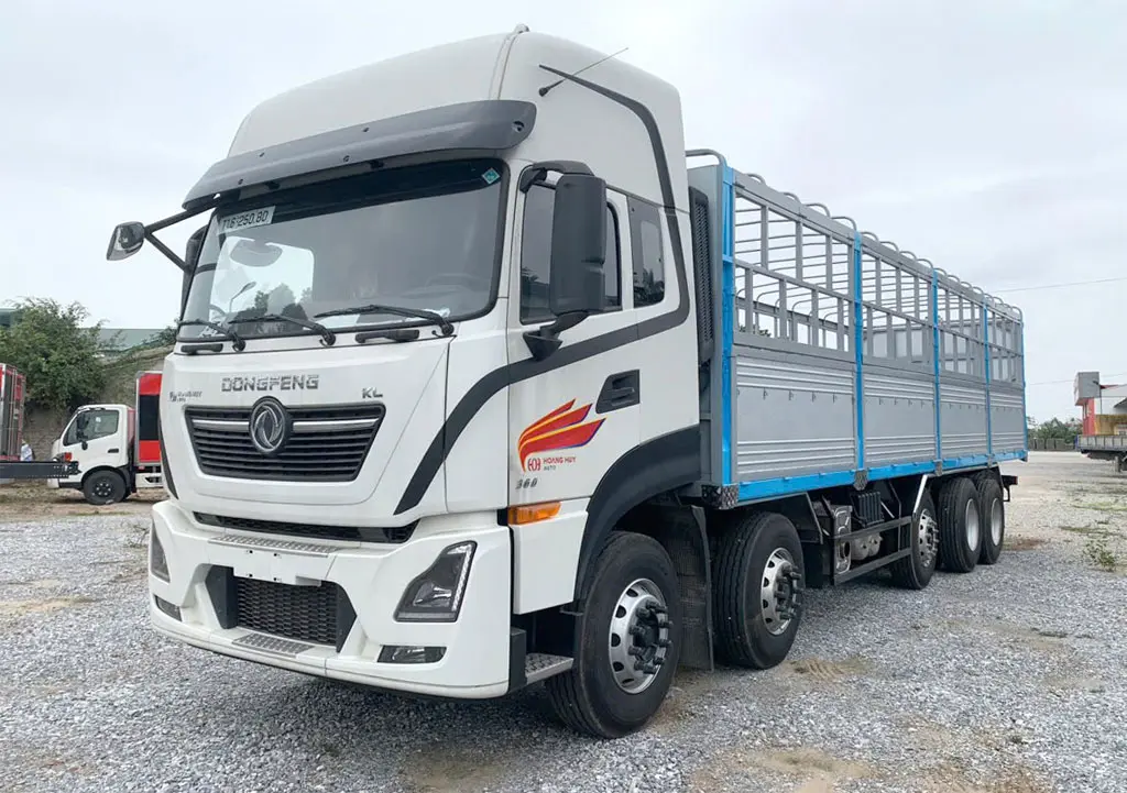 XE TẢI DONGFENG 5 CHÂN 360HP - Thiết kế ngoại thất hiện đại, sang trọng