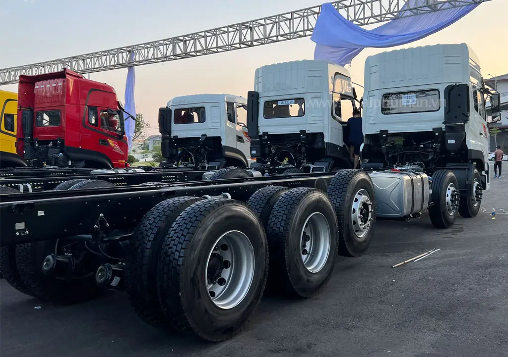 XE TẢI DONGFENG 5 CHÂN 360HP - Bán xe chính hãng giá tốt nhất thị trường toàn quốc