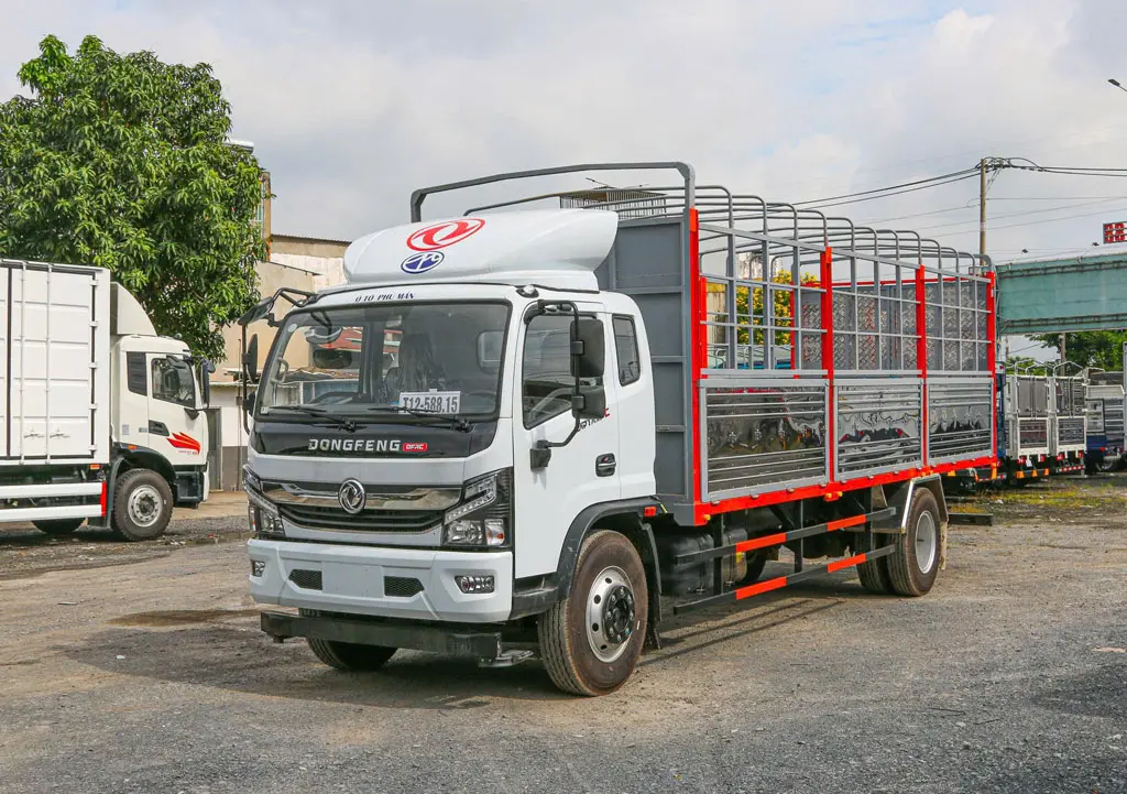 XE TẢI DONGFENG CAPTAIN 9.1 TẤN THÙNG 7M1 - Thiết kế ngoại thất hiện đại, sang trọng