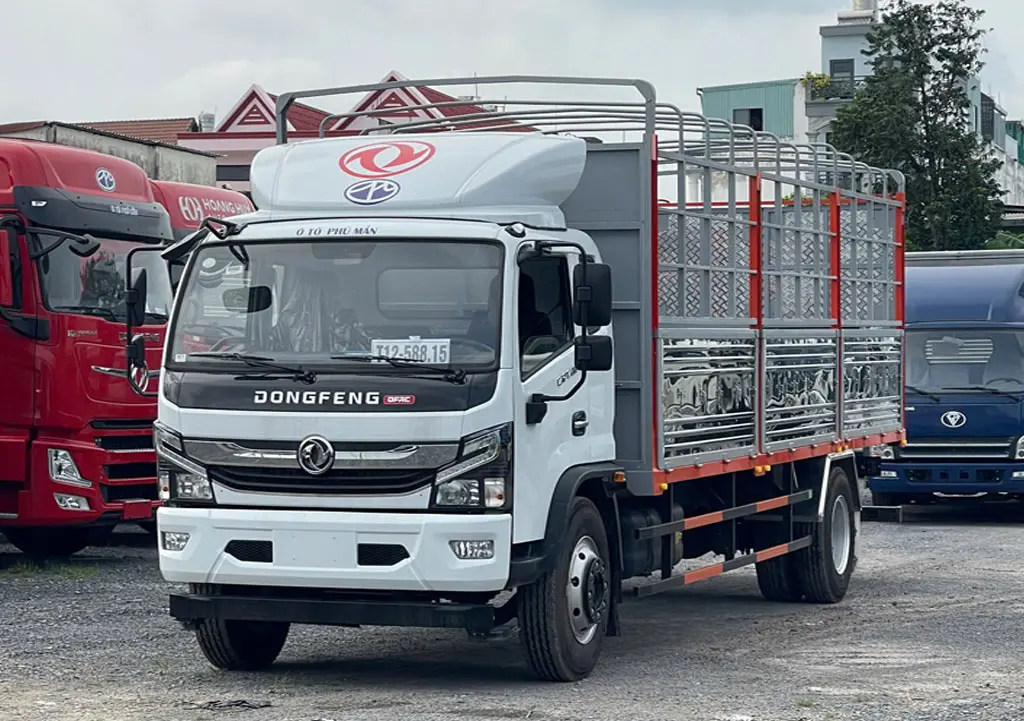 XE TẢI DONGFENG CAPTAIN 9.1 TẤN THÙNG 7M1 - Kích thước lòng thùng hàng chi tiết và rộng rãi