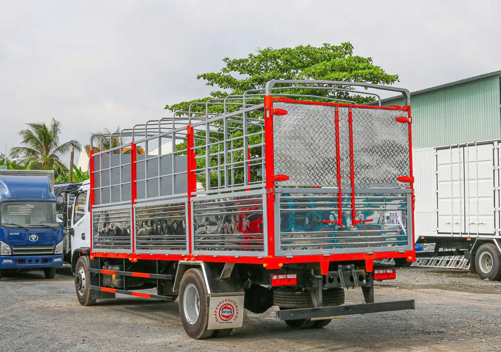 XE TẢI DONGFENG CAPTAIN 9.1 TẤN THÙNG 7M1 - Khung gầm chassi thép cường lực chịu tải tốt