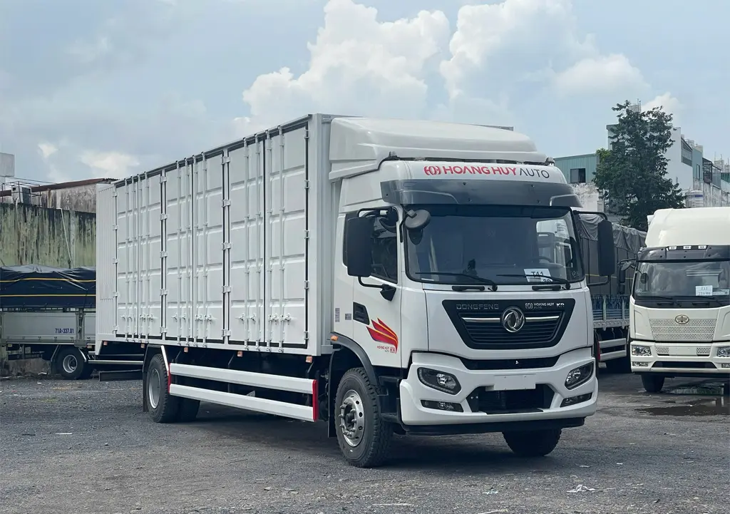 XE TẢI DONGFENG KR220 7 TẤN THÙNG KÍN 9M9 - Thiết kế ngoại thất hiện đại, sang trọng