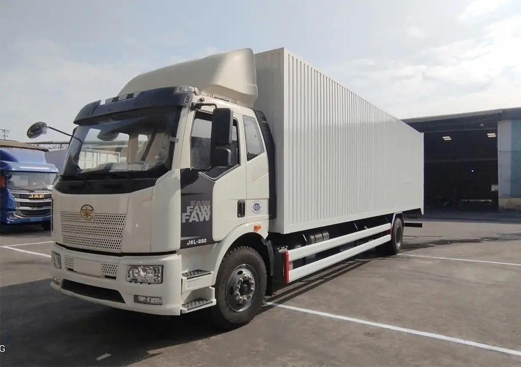 XE TẢI FAW 7.1 TẤN THÙNG DÀI 9M9 CAO 2M52 - Khung gầm chassi thép cường lực chịu tải tốt