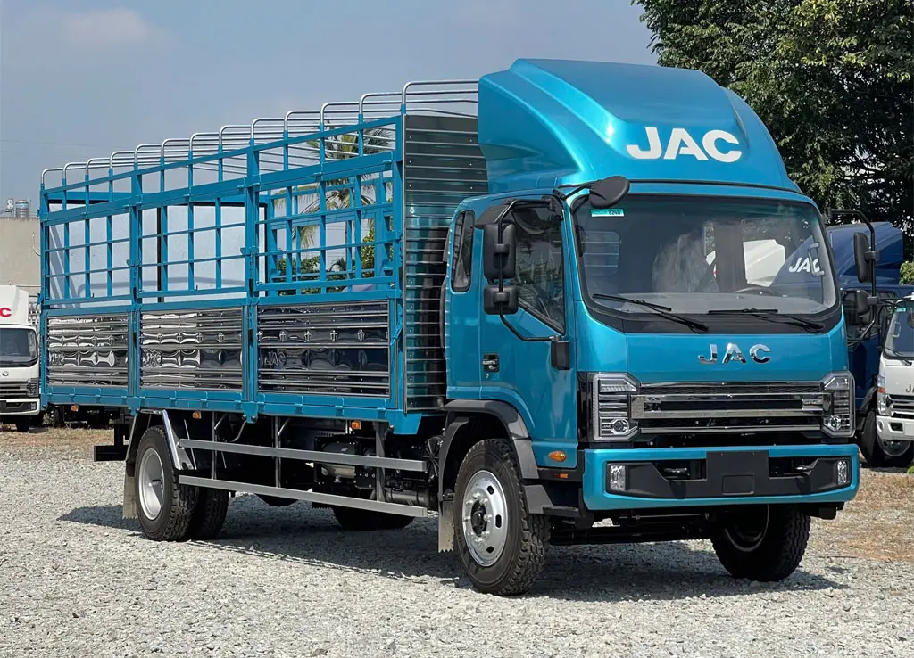 Xe Tải JAC 8 Tấn N800 Plus E5 Thùng Dài 7M6 - Kích thước lòng thùng hàng chi tiết và rộng rãi