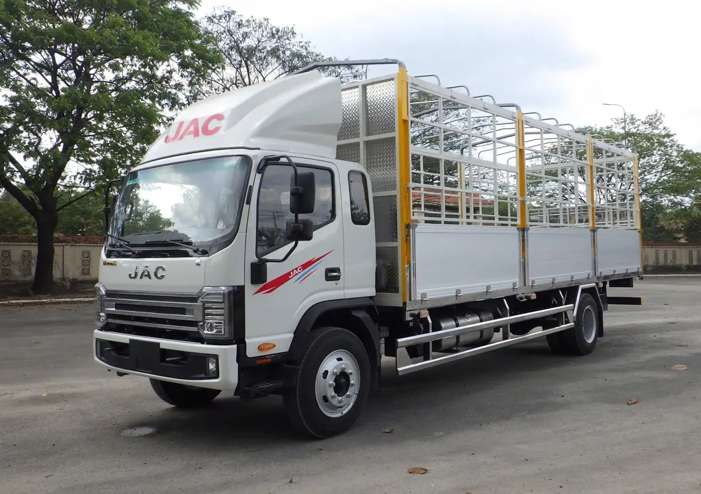 Xe Tải JAC 9 Tấn N900 Plus E5 Thùng Bạt Dài 7M - Khung gầm chassi thép cường lực chịu tải tốt