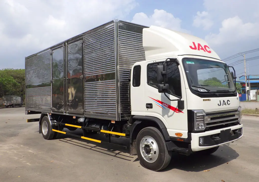 Xe Tải JAC N900 E5 Thùng Kín Cao 2M43 - Khung gầm chassi thép cường lực chịu tải tốt