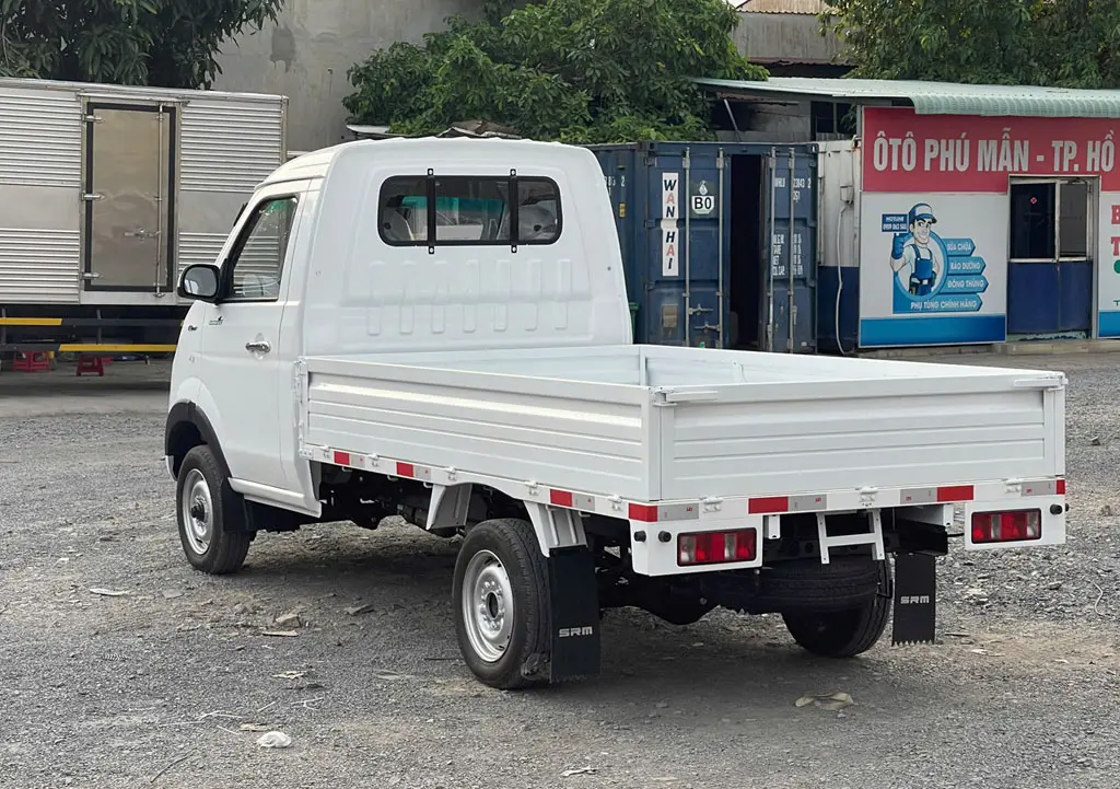 XE TẢI SRM T20A 990KG THÙNG DÀI 2M7 - Khung gầm chassi thép cường lực chịu tải tốt