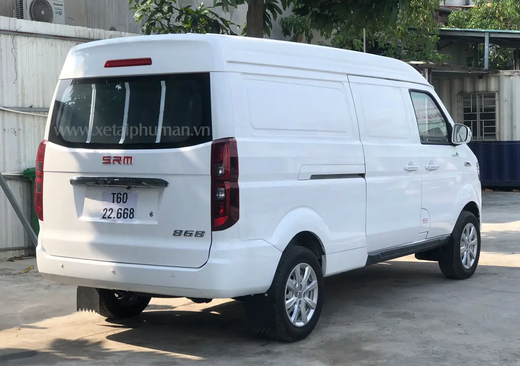 Xe Tải Van SRM 868 2 Chỗ Ngồi - Hỗ trợ mua xe trả góp lãi suất thấp tại Ô tô Phú Mẫn