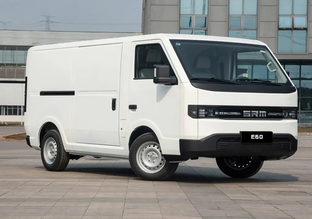 XE TẢI VAN ĐIỆN SRM E60 - Thiết kế ngoại thất hiện đại, sang trọng