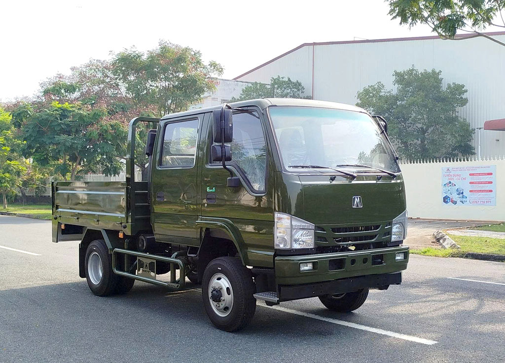 xe tải vm cabin kép