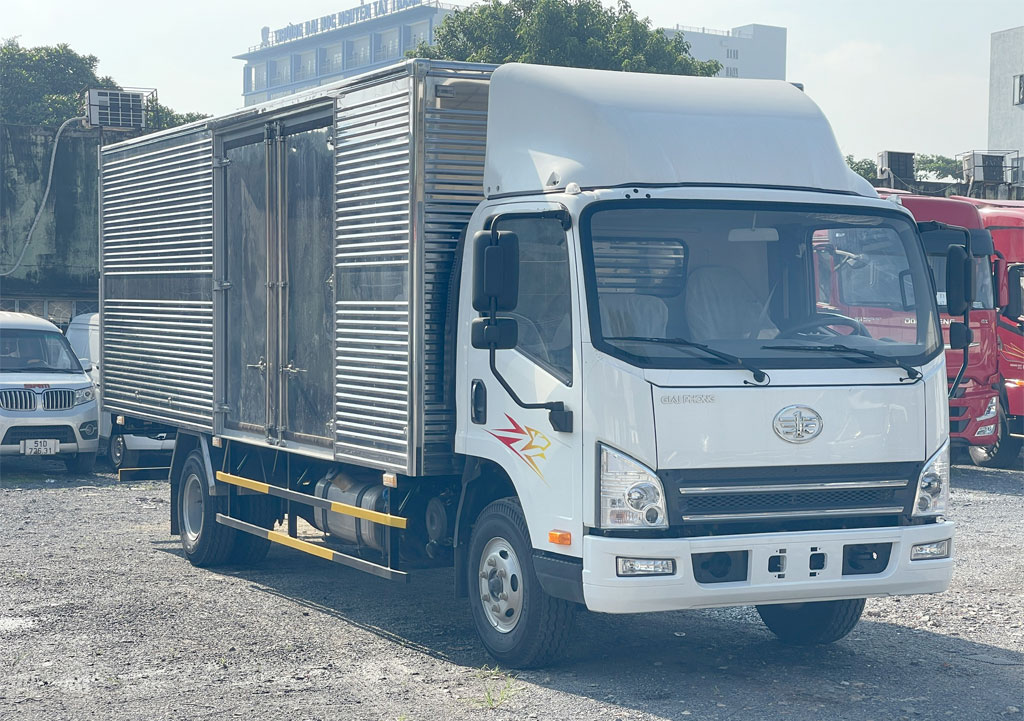XE TẢI FAW 8.5 TẤN BỬNG NHÔM 6M2 - Khung gầm chassi thép cường lực chịu tải tốt